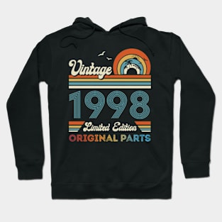 Vintage 1998 26th Birthday Gift For Men Women From Son Daughter Hoodie